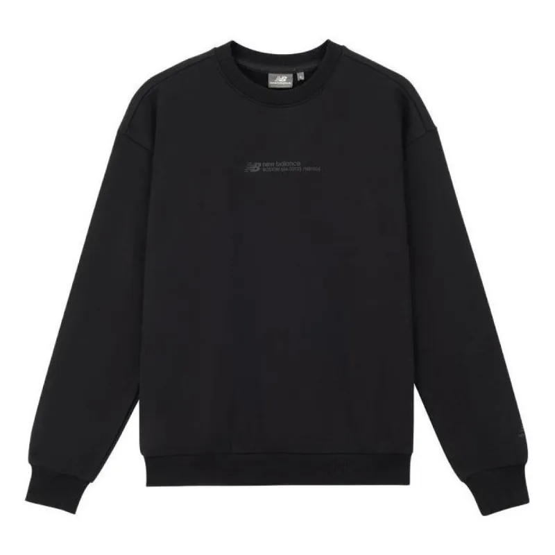 New Balance Casual Sweatshirt 'Black' 5CD37231-BK sold by KicksCrew