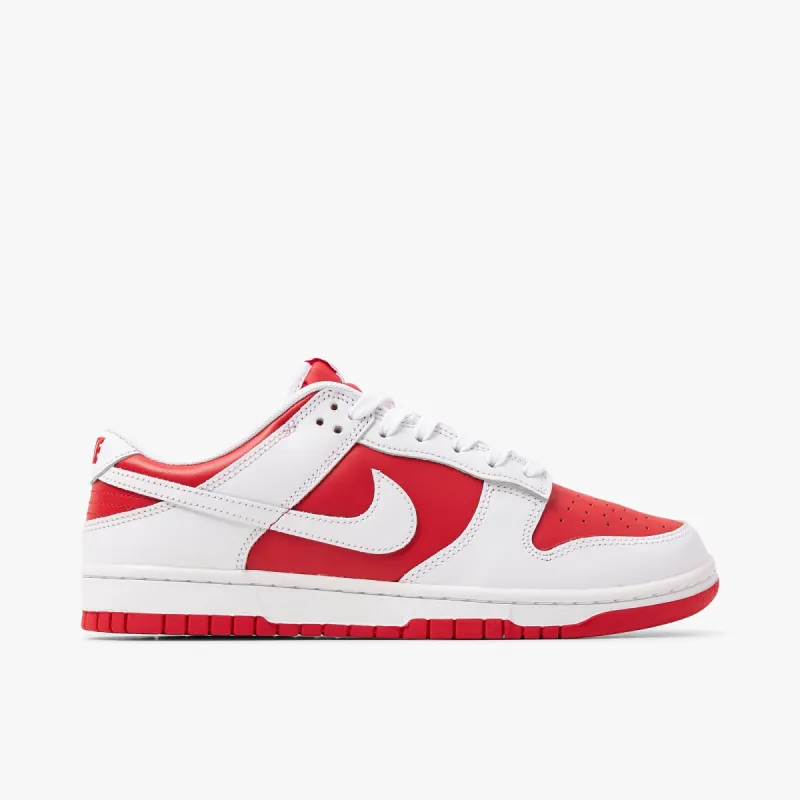 Nike Dunk Low University Red / White - Total Orange sold by Livestock