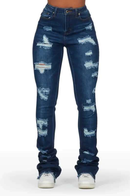 Remy Dark Wash Super Stacked Jean sold by Rockstar Original
