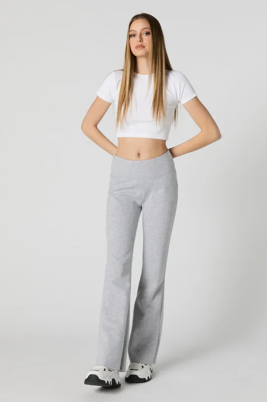 Fleece Flare Sweatpant sold by Charlotte Russe