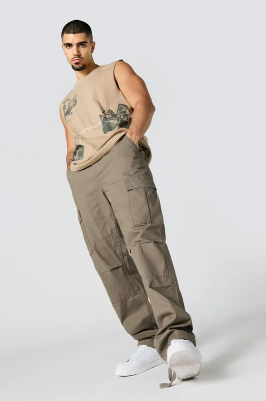 Self Tie Hem Cargo Pant sold by Charlotte Russe