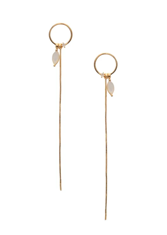 Laguna Earrings Gold sold by Sarah Mulder Jewelry