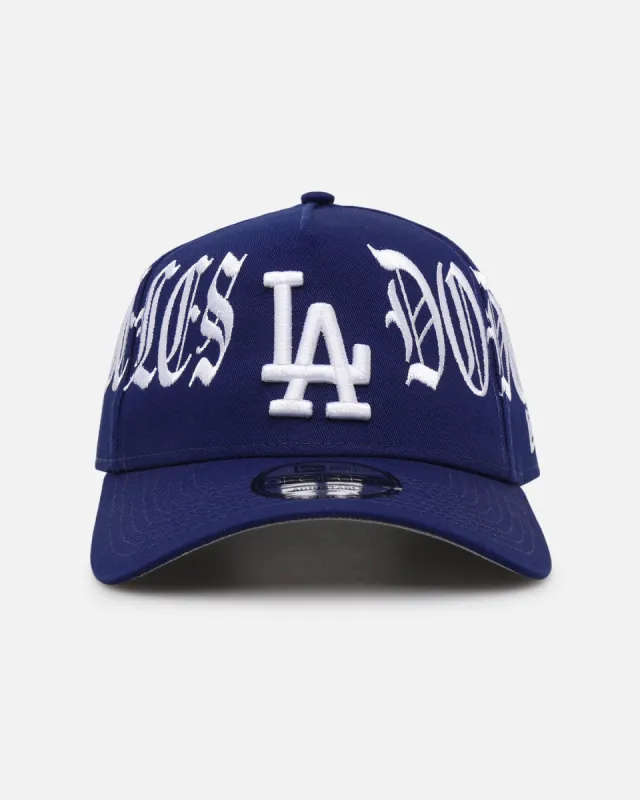 レア★NEW ERA 'Gothic Script' 9FORTY A-Frame キャップ NEW ERA ☆ 'Gothic Script' 9FORTY A-Frame Snapback ゴシック