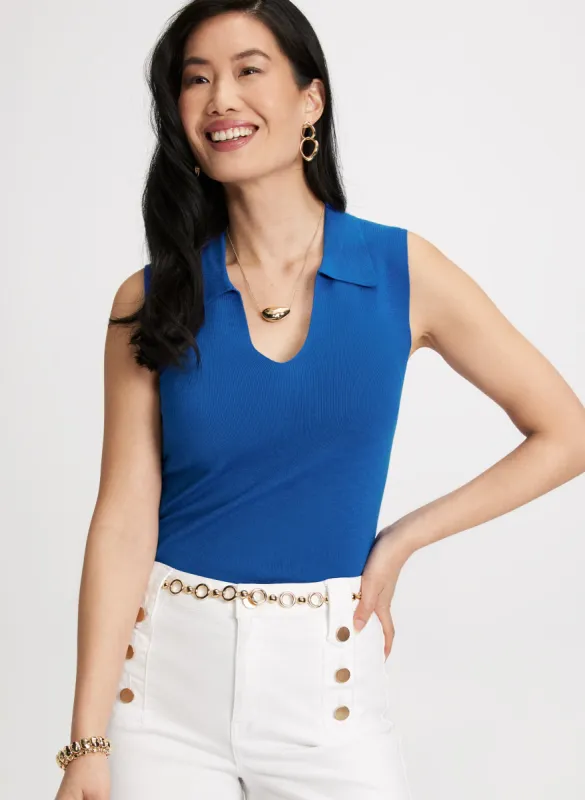 Knit Sleeveless Top sold by Laura