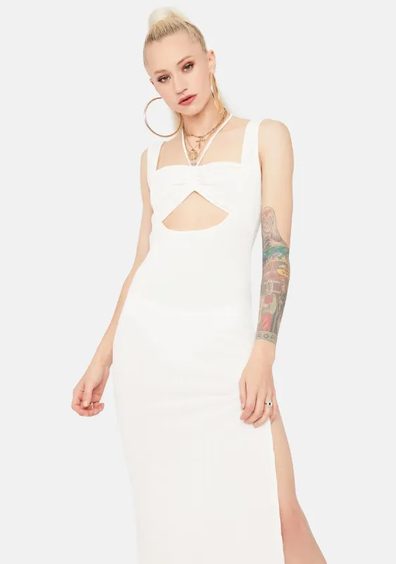Boo Make Me Crazy Cutout Maxi Dress sold by Dolls Kill