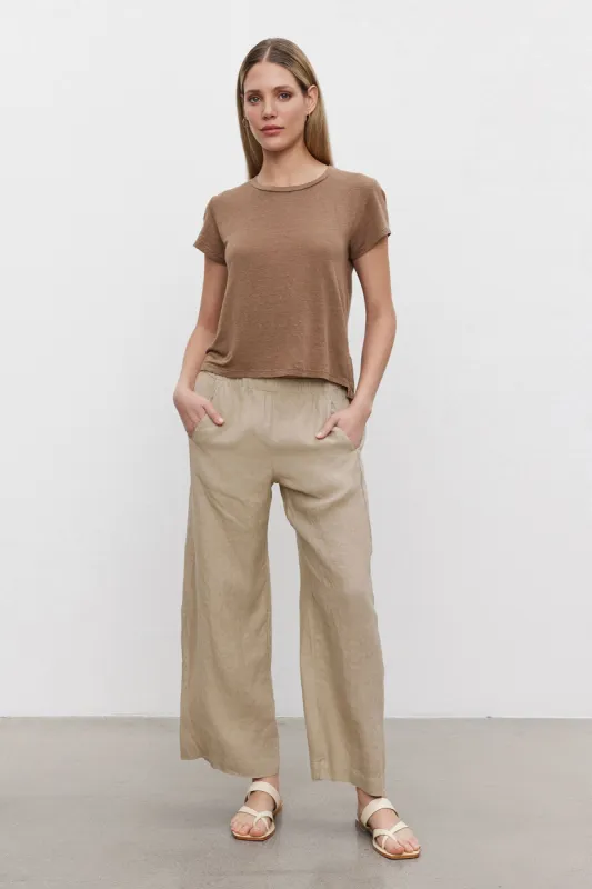 LOLA LINEN PANT sold by Wildflower