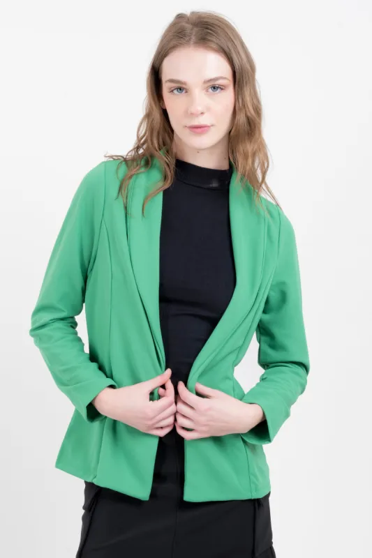 Saco liso cuello solapa sold by Shasa