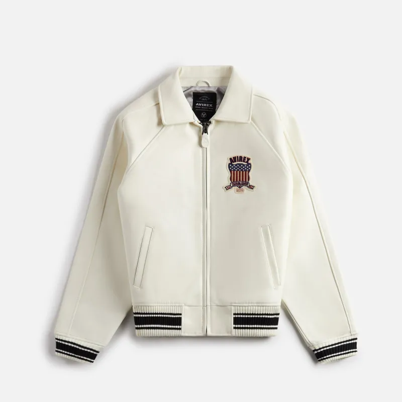AVIREX Icon Jacket - White sold by Kith