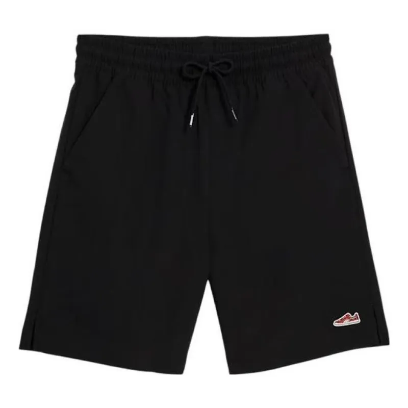 Puma Logo Suede Woven Shorts 'Black' 678725-01 sold by KicksCrew