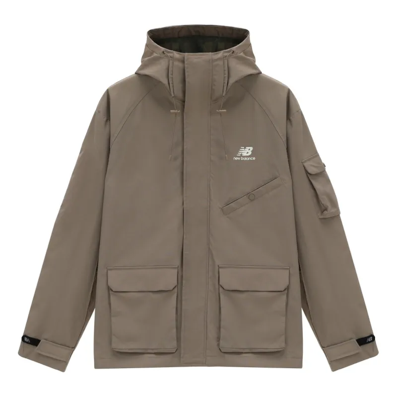 New Balance Trend Hooded Jacket 'Brown' AMJ31320-DRI sold by KicksCrew