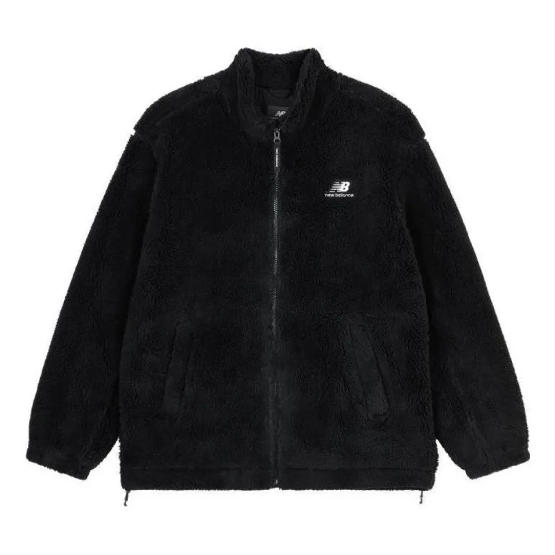 New Balance Logo Warm Winter Jacket 'Black' MDD4N011-BK sold by KicksCrew