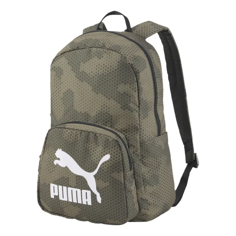Puma Originals Urban Backpack 'Olive Green White' 07922105 sold by KicksCrew