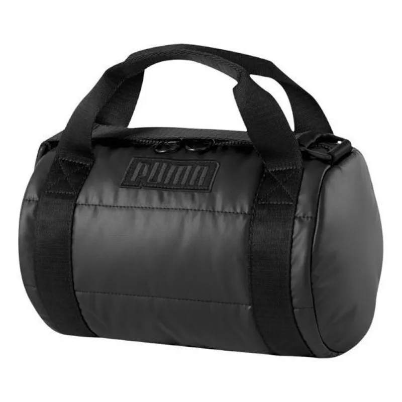 (WMNS) Puma Prime Time Barrel Bag 'Black' 078344-01 sold by KicksCrew