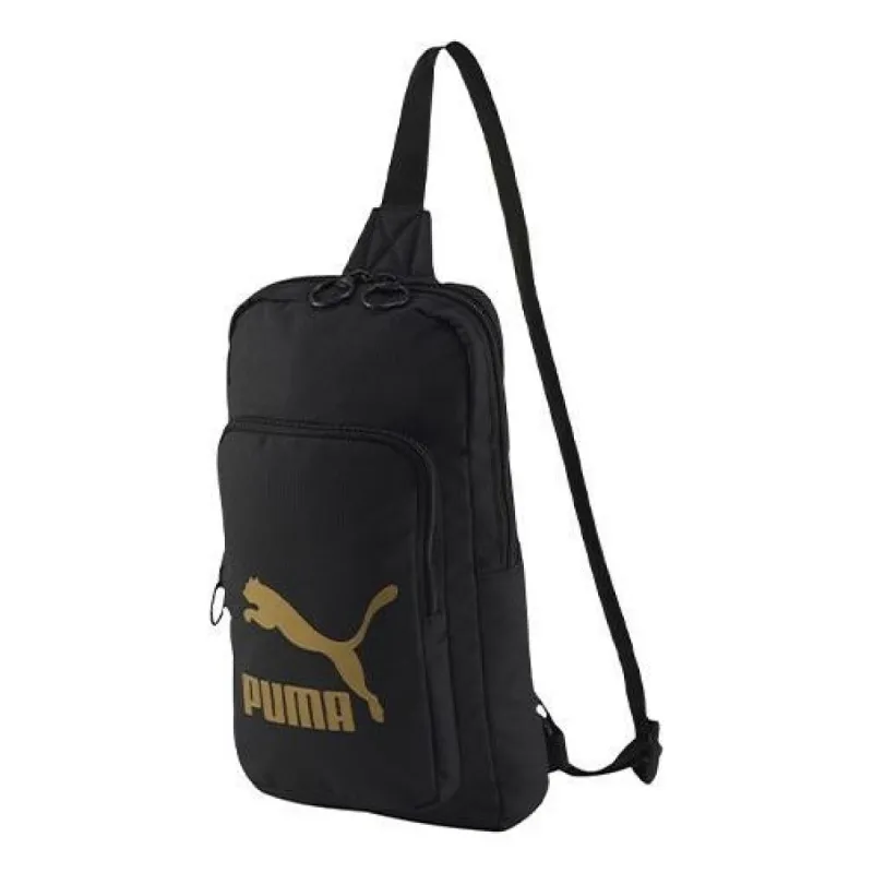 Puma Originals X-bag Sling Bag 'Black Gold' 077441-01 sold by KicksCrew