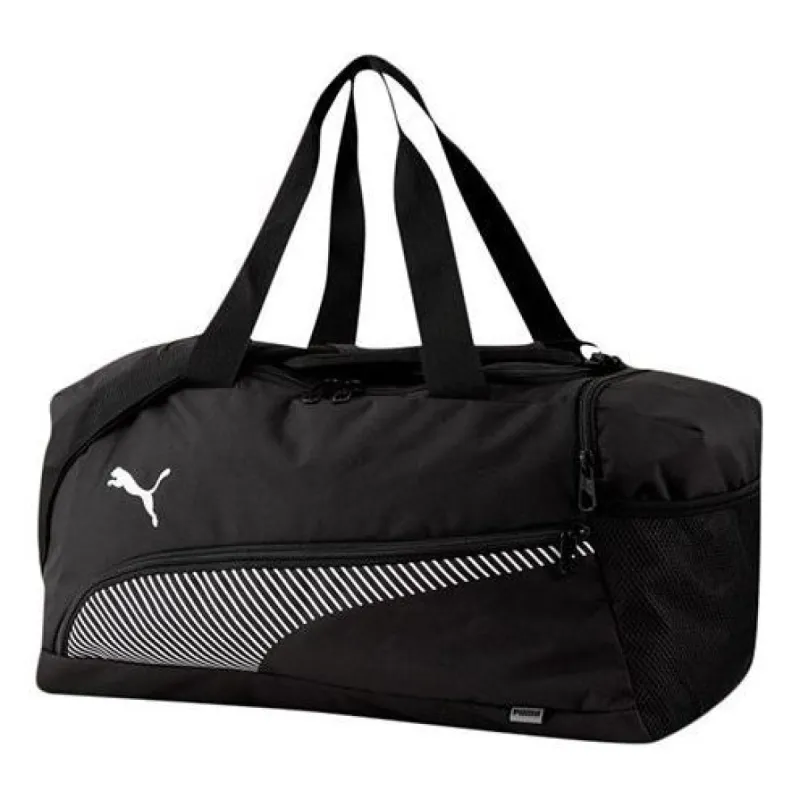 Puma Fundamentals Sport Bag 'Black White' 077289-01 sold by KicksCrew