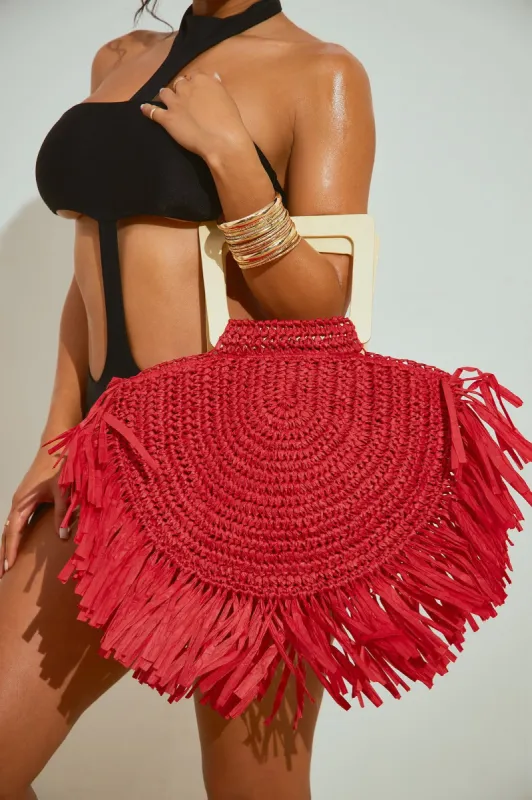 Spicy Margarita Tote Bag - Red sold by Fashion Nova