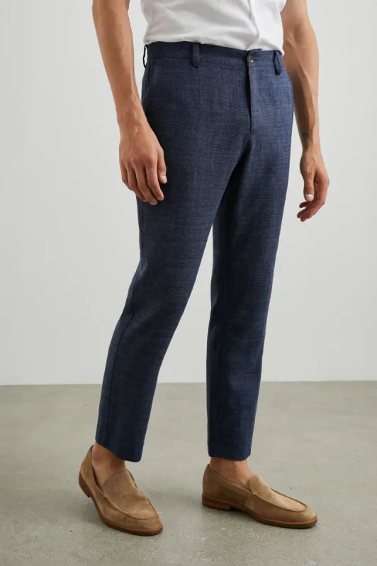 THOMAS PANT - NAVY MELANGE sold by Rails