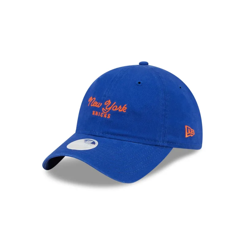 New York Knicks Women's Throwback 9TWENTY Adjustable Hat sold by New Era