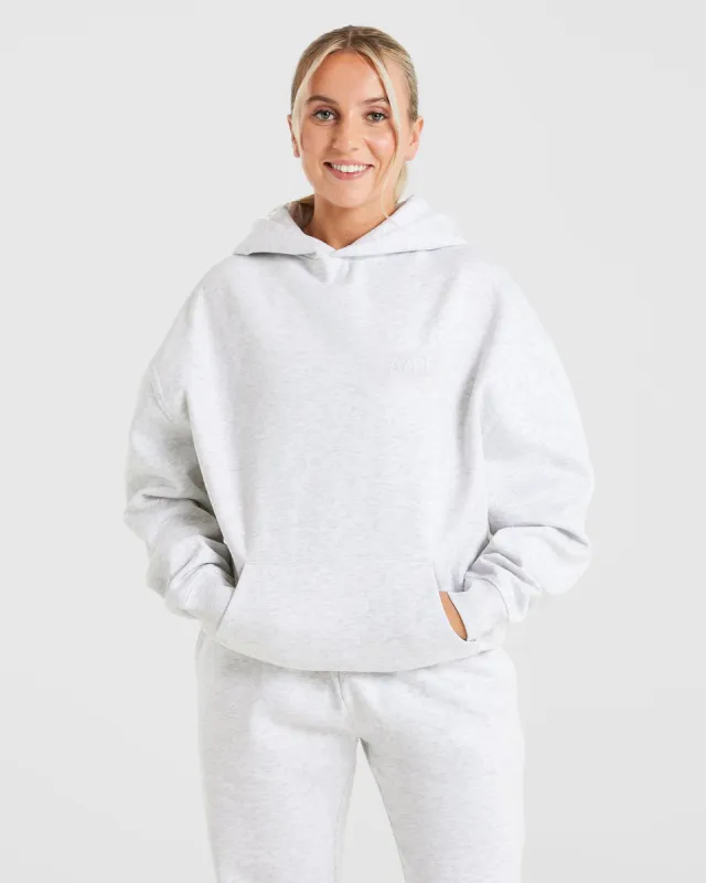 Premium Oversized Hoodie - Heather Grey sold by AYBL