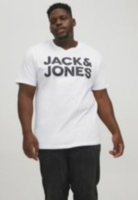 JJECORP LOGO TEE O-NECK - Tricou cu imprimeu - white sold by Zalando