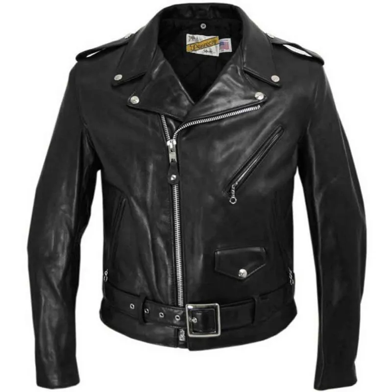 Schott NYC Mens 118 Perfecto Leather Motorcycle Jacket sold by Legendary USA