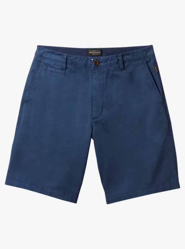 Waterman Dyer 20" Shorts - Ensign Blue sold by Quiksilver