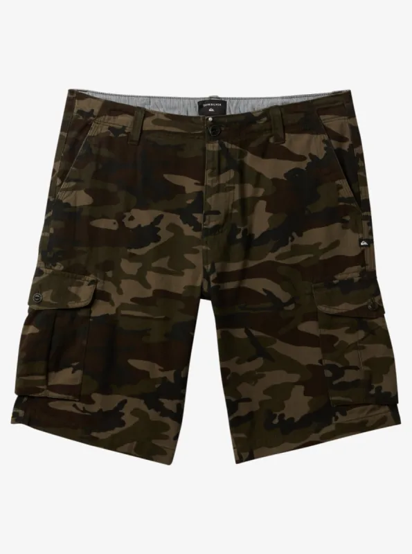 Crucial Battle Cargo Shorts - Camo Print Crucial Battle sold by Quiksilver