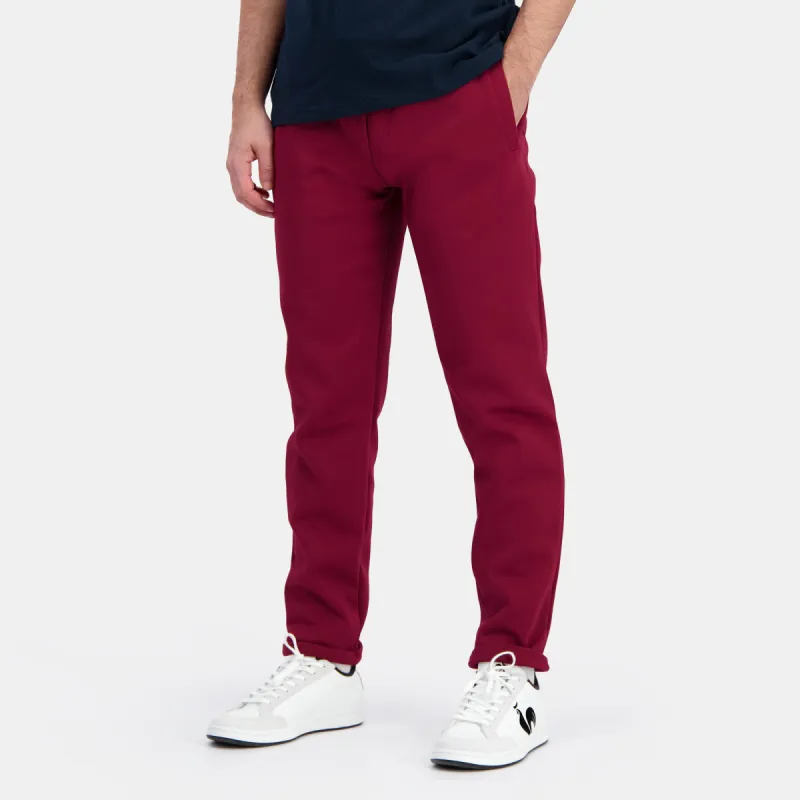2410766-ESS T/T Pant Carotte N°2 M rambo red | Pantalon coupe carotte Homme sold by Le Coq Sportif
