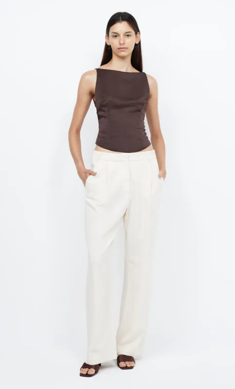 JONES BOATNECK TOP - COCOA sold by bec + bridge