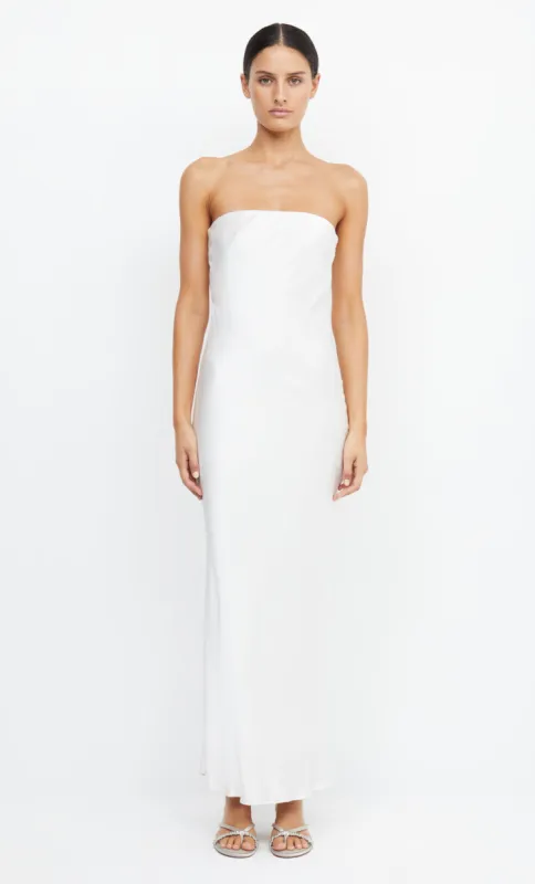 MOON DANCE STRAPLESS DRESS - IVORY sold by bec + bridge