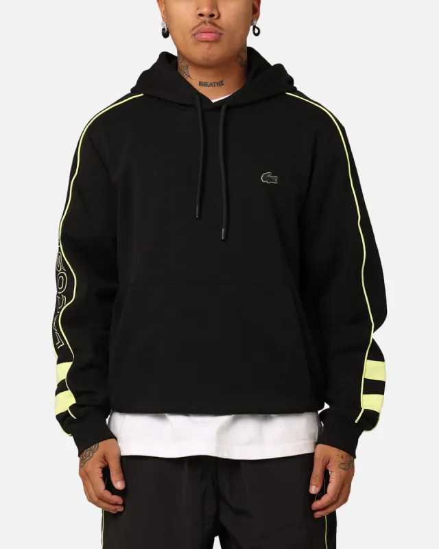 Lacoste Transitional Active Logo Hoodie Black sold by Culture Kings