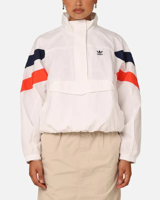 Adidas Women's Half-Zip Windbreaker Jacket Cloud White sold by Culture Kings