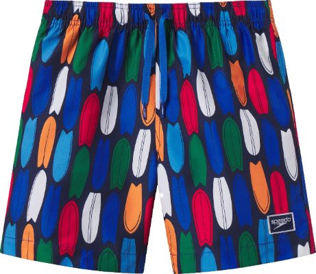 Mid Length 15 In Printed Swim Trunk - Boys|-|Maillot de bain imprimé 15 pouces mi-long - Garçon sold by The Last Hunt