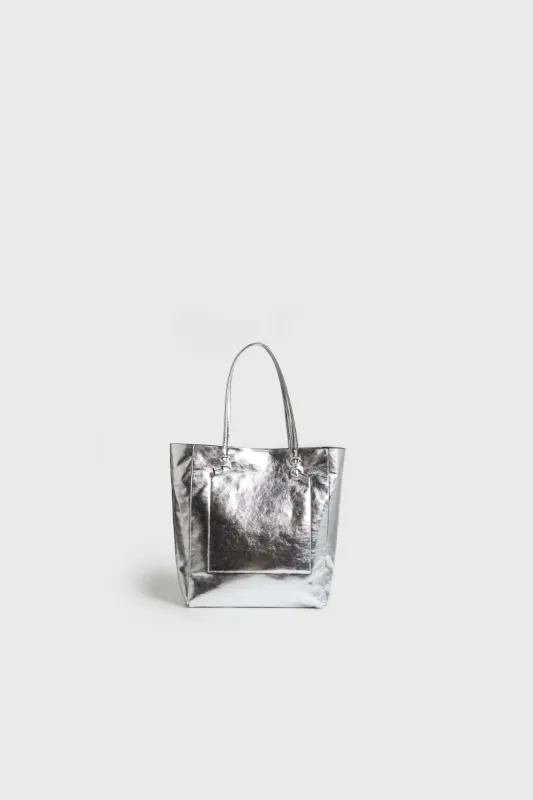 Metallic Satchel Bag sold by Melanie Lyne