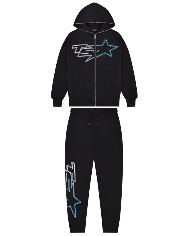 TS Star Tracksuit - Black sold by Trapstar London