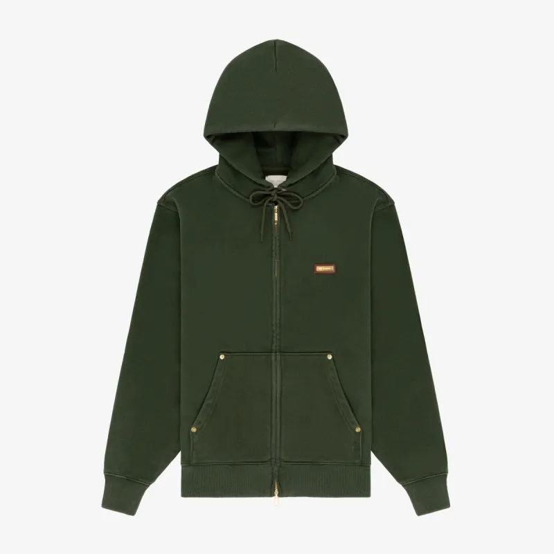 Washed Full-Zip Hoodie | Parallel