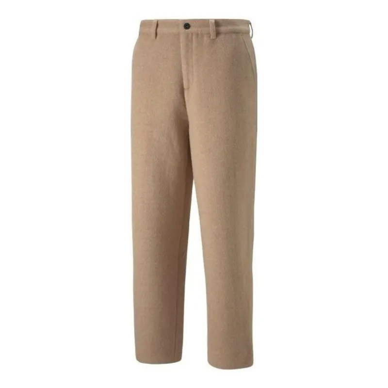 Puma X AMI Wool Pants 'Brown' 535994-67 sold by KicksCrew