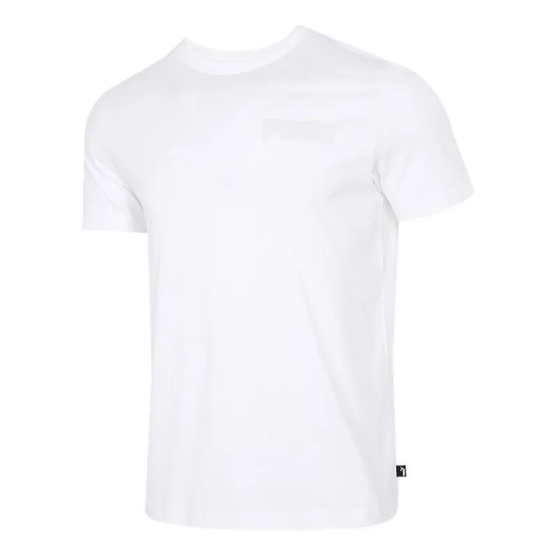 Puma Printed Round Neck T-Shirt 'White' 845577-52 sold by KicksCrew