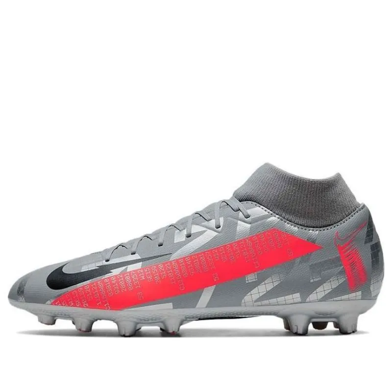 Nike Mercurial Superfly 7 Academy HG 'Metallic Bomber Grey Red' AT7945-906 sold by KicksCrew