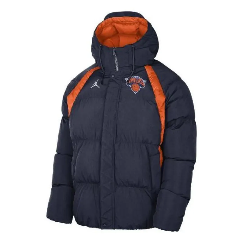 Air Jordan New York Knicks CityEdition Courtside Jacket NBA Puffer Jacket 'Blue' DX7966-419 sold by KicksCrew