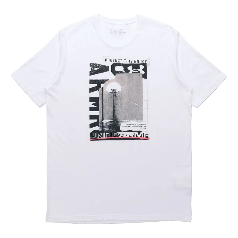 Under Armour Photoreal T-shirt Asia Sizing 'White' 1357162-100 sold by KicksCrew