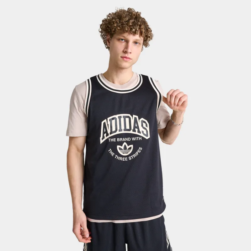 adidas Originals Varsity Tank Top / Black | Parallel