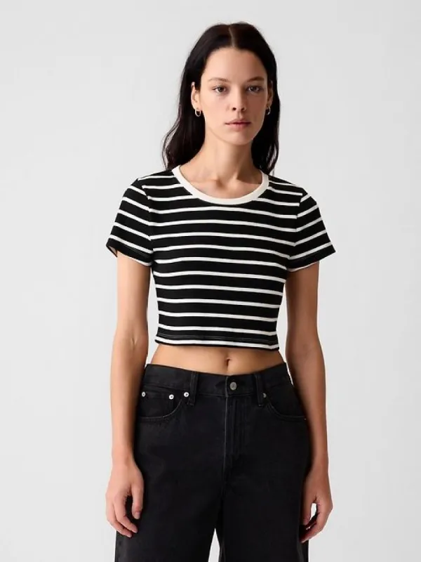 Modern Rib Ultra-Cropped T-Shirt sold by GAP