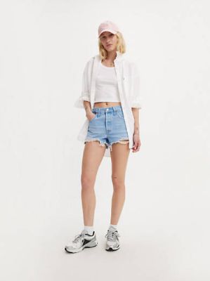 Levi's 501 Original Fit High Rise Women's Shorts 33 sold by Levi's