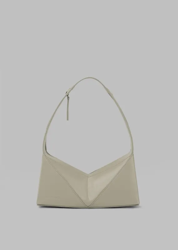 ◆LOW CLASSIC◆ FOLDED CUBE MINI BAG_CREAM_LOW24RM_BA030CR LOW CLASSIC