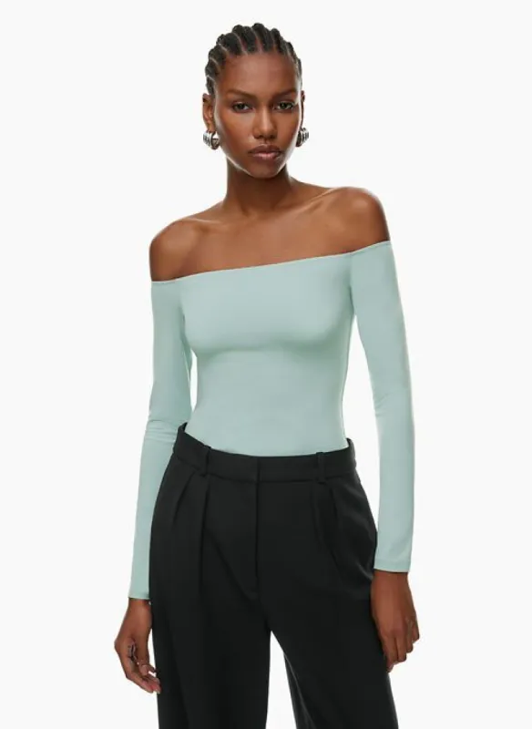 トップス VIAVANDA DEFORMATION OFF SHOULDER TOP DEFORMATION OFF SHOULDER TOP / BLACK – VIAVANDA