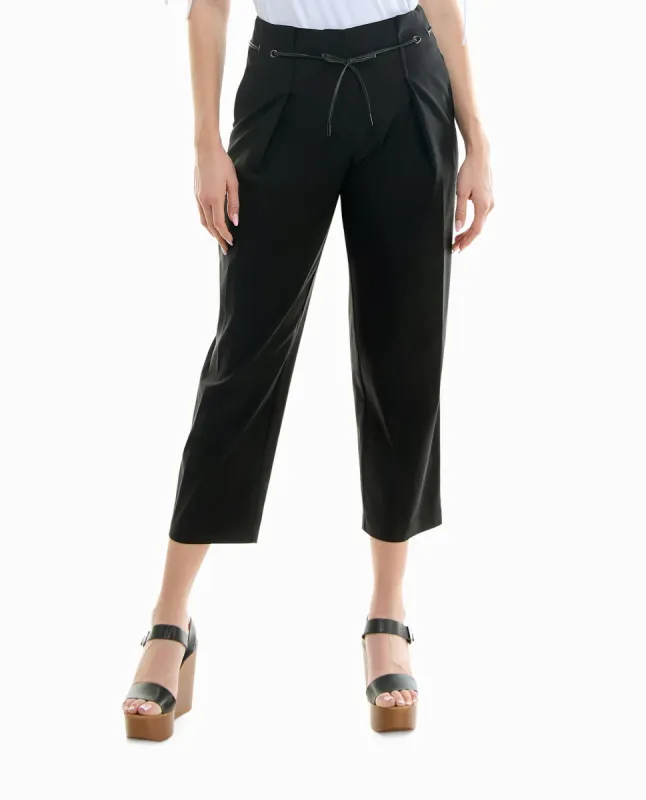 WILLOW STRETCH PLEAT FRONT BELTED PANT sold by Nicole Miller