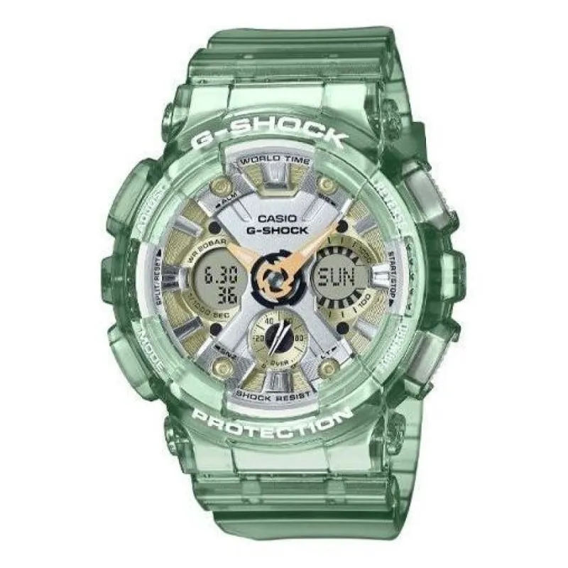 CASIO G-Shock Digital-Analog 'Transparent green' GMA-S120GS-3A sold by KicksCrew