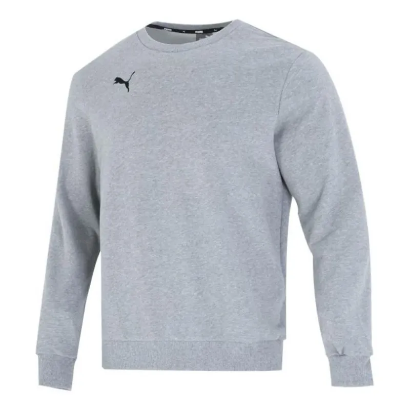 Puma ESS Logo Crew Sweater 'Grey' 656933-33 sold by KicksCrew