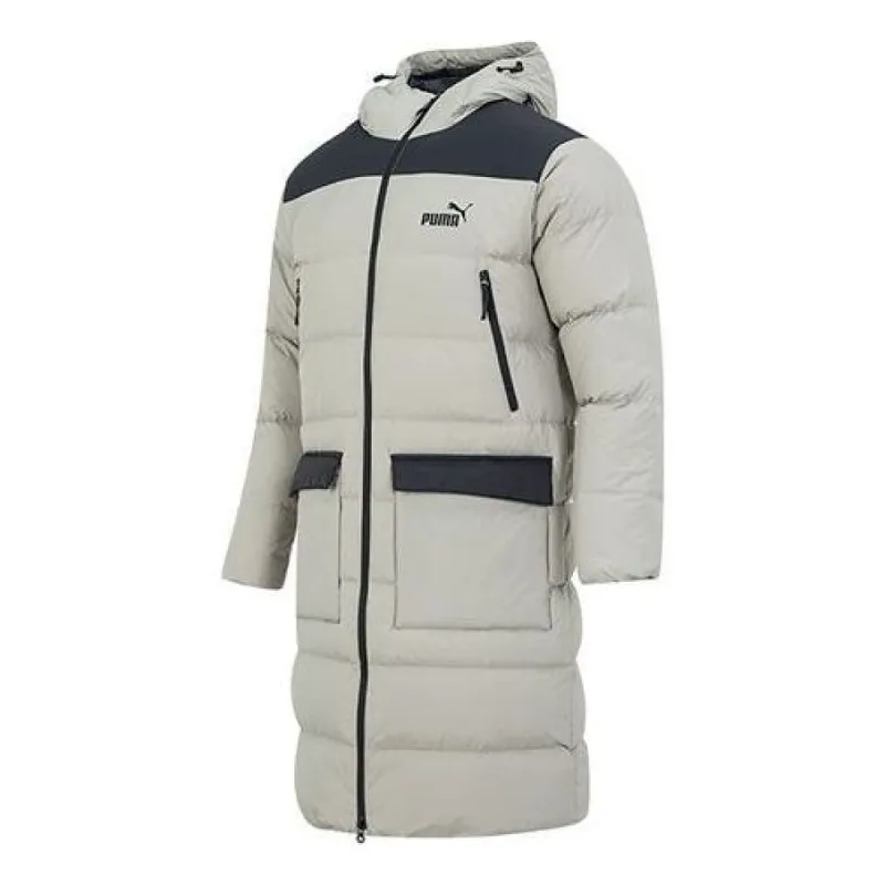 Puma Down Puffer Jacket 'Grey' 849985-68 sold by KicksCrew